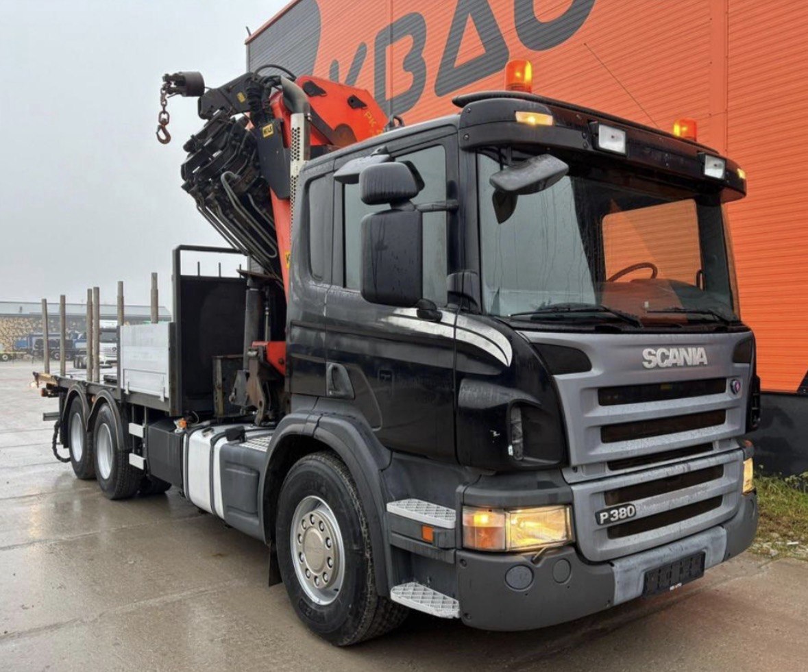 Манипулятор Scania P380, 10 тонн