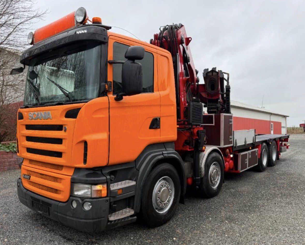 Манипулятор Scania R500, 20 тонн